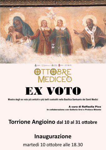 Al Torrione Angioino in mostra una selezione degli ex voto custoditi nella Basilica dei Santi Medici