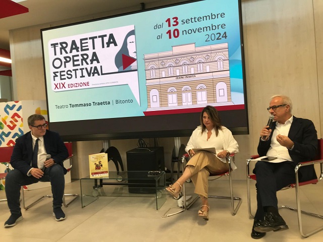 La XIX edizione del Traetta Opera Festival si svolgerà dal 13 settembre al 10 novembre 2024